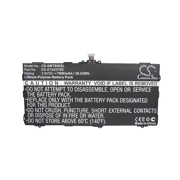 Cameron Sino Cs Smt800Sl 7900Mah Battery For Samsung Sm T800