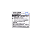 Cameron Sino Cs Lbp100Md 750Mah Battery For Labnet Biopette Plus