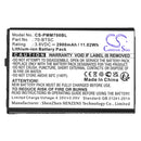 Cameron Sino Cs Pmm700Bl 2900Mah Battery For Point Mobile Pm70