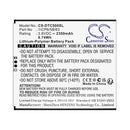 Cameron Sino Cs Dtc500Sl 2300Mah Battery For Datecs Bluecase 50