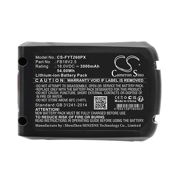 Cameron Sino Cs Fyt260Px 3000Mah Battery For Flymo Ultratrim 260