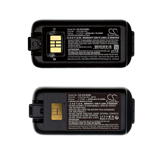 Cameron Sino Cs Hyk300Bl 5200Mah Replacement Battery For Honeywell Ck3