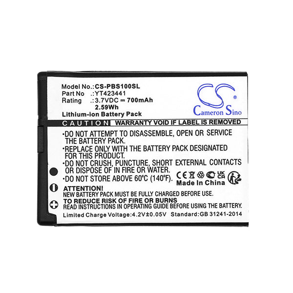 Cameron Sino Cs Pbs100Sl 700Mah Replacement Battery For Peterson Bbs 1