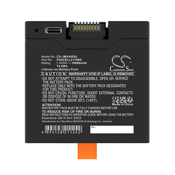 Cameron Sino Cs Jmx400Sl 10000Mah Battery For Jbl Partybox Club 320