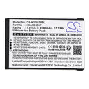 Cameron Sino Cs Hyd520Bl 4500Mah Battery For Honeywell Scanpal Eda52