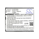 Cameron Sino Cs Hpt630Sl 3000Mah Battery For HP Slate6 Voicetab