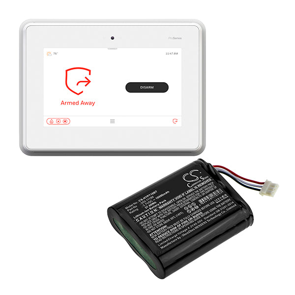 Cameron Sino Cs Hyp710Bt 10000Mah Battery For Honeywell Home Pro A7