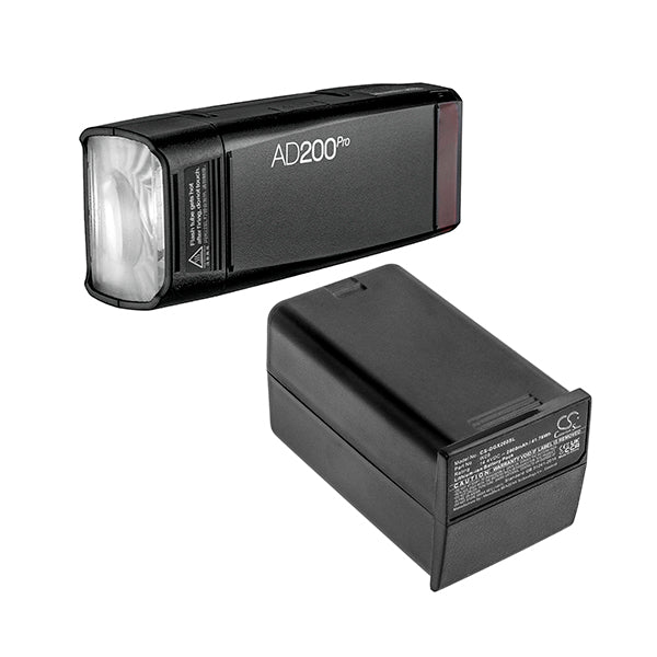 Cameron Sino Cs Dgx200Sl 2900Mah Replacement Battery For Godox Ad200
