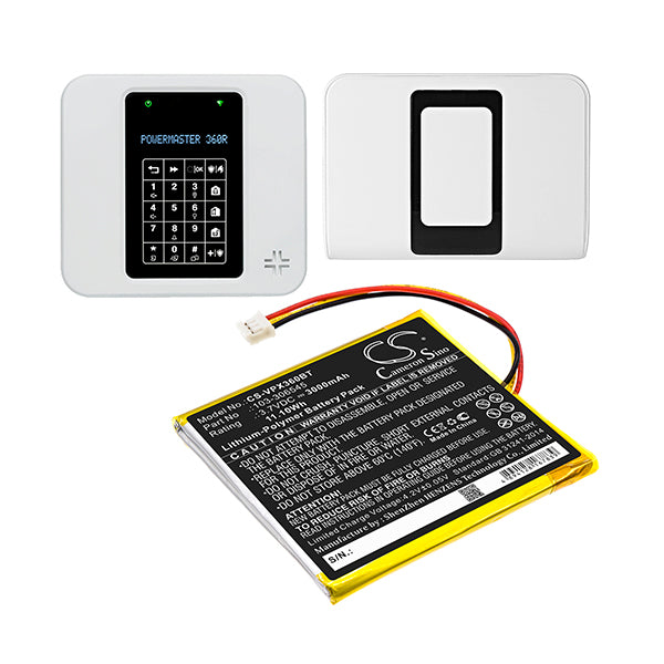 Cameron Sino Cs Vpx360Bt 3000Mah Replacement Battery For Visonic
