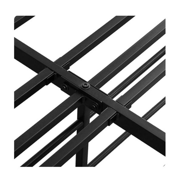 Metal Bed Frame Heavy Duty Storage Space