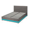 Bed Frame Led Mattress Base With Gas Lift And Storage Space