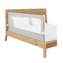 Bed Rail Baby Kids Safety Adjustable Small Grey