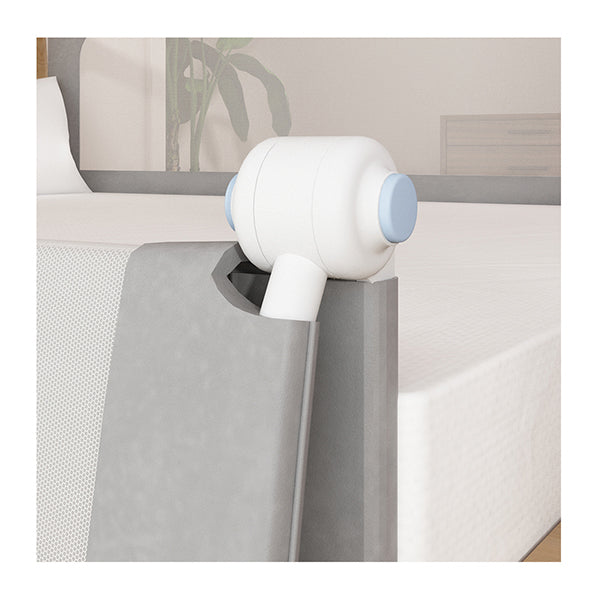 Bed Rail Baby Kids Safety Adjustable Small Grey