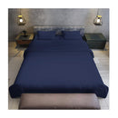 1000 Thread Count Cotton Rich King Bed Sheets 4 Piece Set Navy
