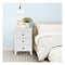 Bedside Table With 3 Drawers For Living Room And Bedroom