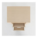 Bedside Tables 2 Drawer 1 Shelf Zuri Oak