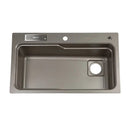 Belle Luxe Single Bowl Workstation Kitchen Sink Dual Step
