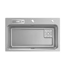 Belle Luxe Single Bowl Workstation Kitchen Sink Dual Step