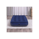 Inflatable Air Mattress With Repair Patch And A Built In Air Valve
