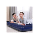 Inflatable Air Mattress With Repair Patch And A Built In Air Valve