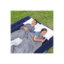 Inflatable Air Mattress With Repair Patch And A Built In Air Valve