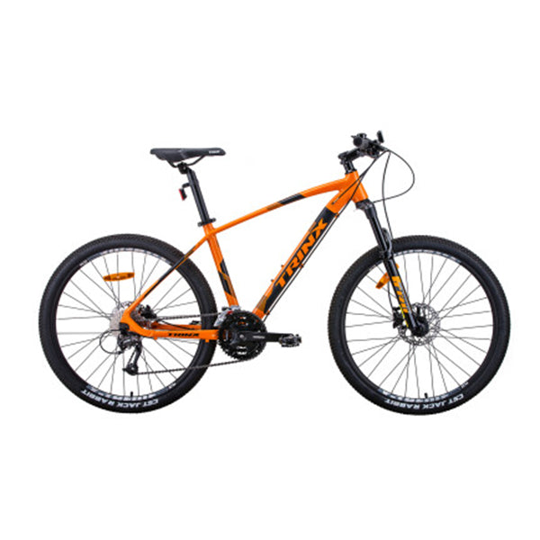 X1 MTB Mountain Bike Shimano Altus M370 27 Speed 19 Inches Frame Orange Black