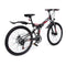 26 Folding Mountain Bicycle 21 Speed Shimano Foldable Bike Black Color