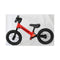 Kids Balance Bike Training Aluminium Red With Suspension Rubber Tyres