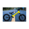 Kids Balance Bike Training Aluminium Yellow With Suspension 12 Tyres