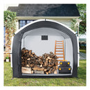 Bike Storage Shed Tent With Pu4000Mm Waterproof 210D Oxford Fabric