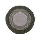 Billie Green Round Rug 120Cm