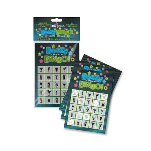 Boozy Bingo Drinking Scratcher Card