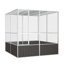 Bird Cage Anthracite Galvanised Steel