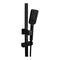 8 Inch Square Rain Handheld Heads Top Inlet Wels High Pressure Black