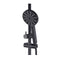 8 Inch Ss304 Shower Heads Set 3 Modes Handheld Head Wall Taps Black