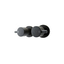 8 Inch Ss304 Shower Heads Set 3 Modes Handheld Head Wall Taps Black
