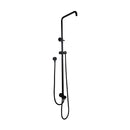 Gooseneck Shower Set 200Mm Shower Head 5 Mode Handheld Head Black Wels
