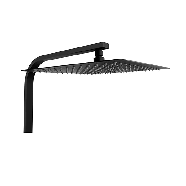 12 Inch Shower Head Ss304 Square 3 Modes Handheld Heads Set