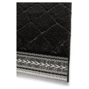 Black Fara Sophisticated Rug 200Cmx290Cm