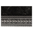 Black Fara Sophisticated Rug 200Cmx290Cm