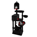Black Halloween Extra Large Cat Tower With 2 Cat Condos Black