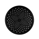 250Mm Round Rainfall Shower Head Abs Plastic Black