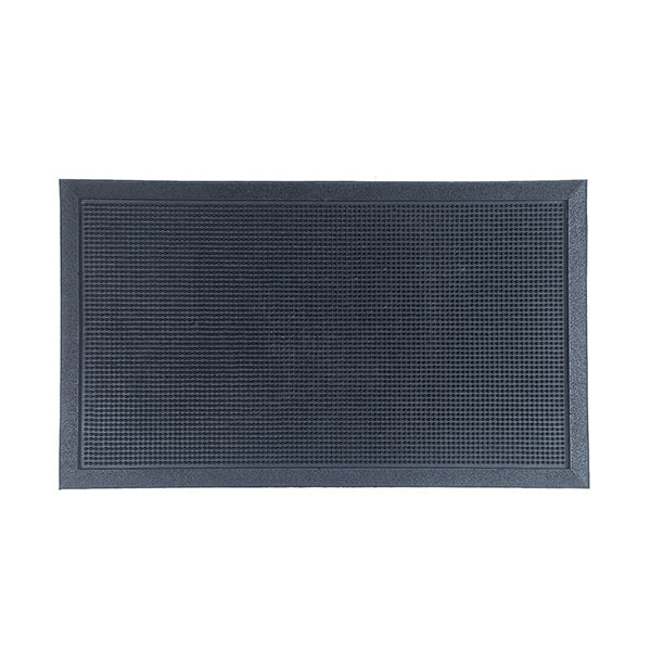 Black Rubber Doormat