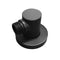Black Water Inlet Shower Wall Elbow Round Brass Connector Hose Inlet
