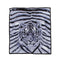 1000GSM White Tiger Luxury Quality 2 Ply Mink Blanket 200 x 240 cm
