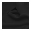 2X Blockout Curtains Panels 3 Layers Black