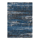Blue Luxurious Viera Soft Rug 80Cmx130Cm