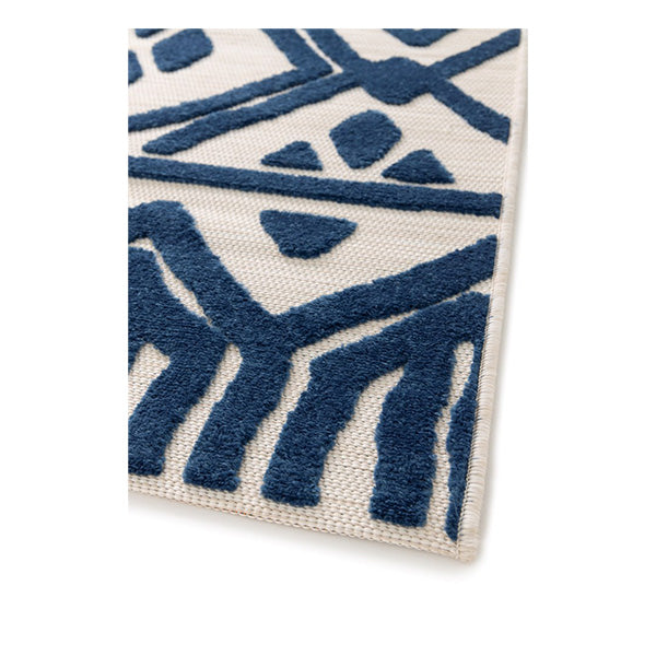 Blue Mambo Natural Rug 160Cmx230Cm