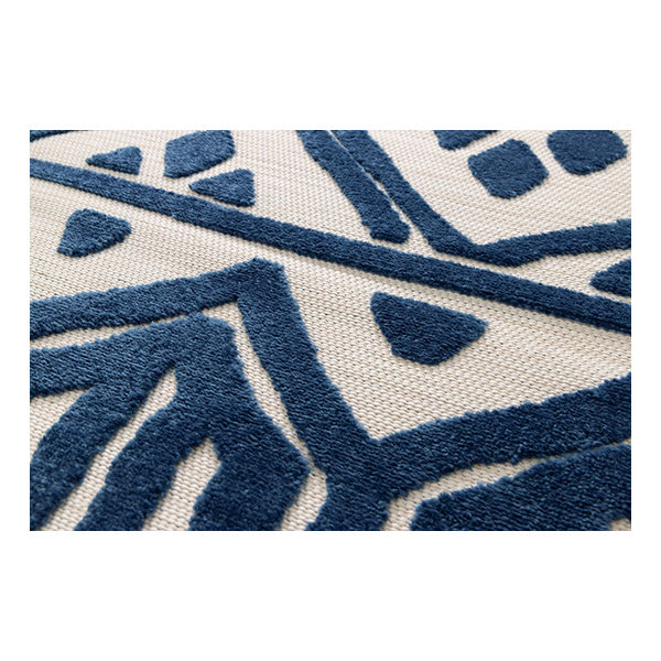 Blue Mambo Natural Rug 160Cmx230Cm