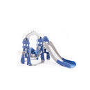 Kids Slide Swing Basketball Ring Blue